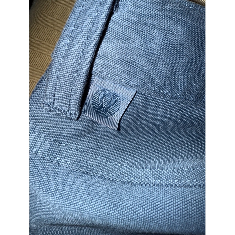 Lululemon ABC Relaxed-Fit Pants Warpstreme Utility Blue Size 34x26 Blue Men - Picture 7 of 7